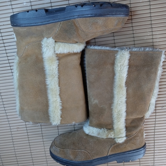 UGG Australia Sundance II 5325 Chestnut Sheepskin Winter Boots Womens Sz 8M. A1p - Picture 6 of 10